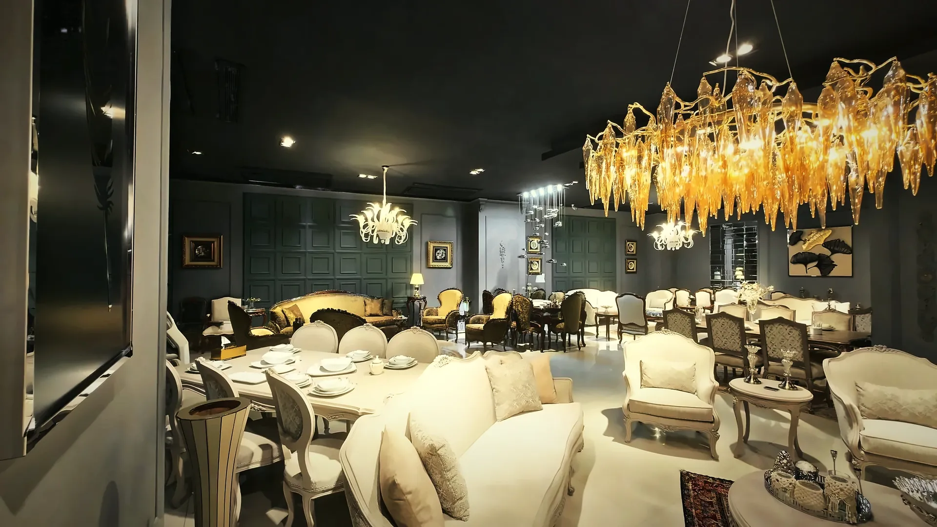 The main gallery of the Pasargad showroom